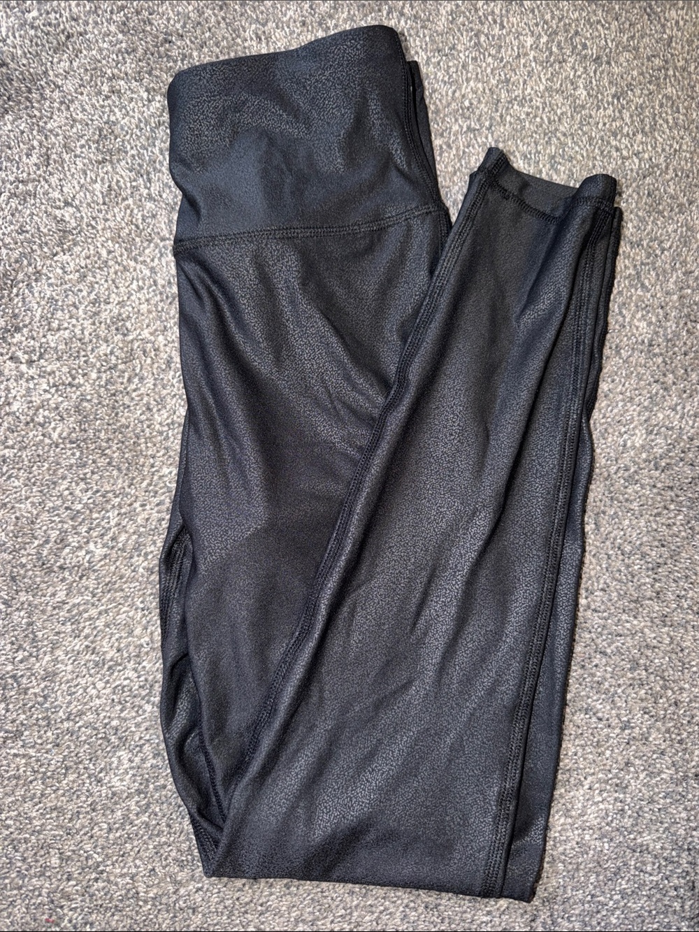 Woman’s Black High-Waist Active Leggings